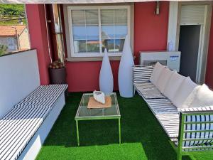 A seating area at Casa Rivas