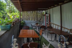 Balkon oz. terasa v nastanitvi Pavillion Guest House