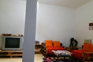 Predel za sedenje v nastanitvi Artic House + 5 fotografij