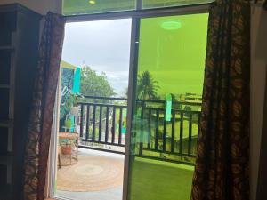 Balkón nebo terasa v ubytování MANANQUIL TRAVEL LODGE
