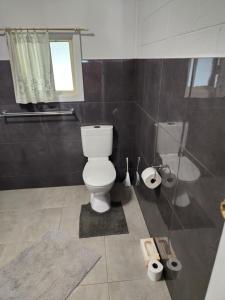 City Villa 41 Blende st Broken Hill NSW 2880的一间浴室
