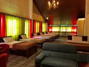 Χώρος καθιστικού στο Hill Cool Hotel & Restaurant