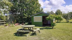 Zahrada ubytování Kastani Camping