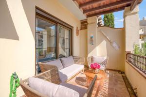 Ein Balkon oder eine Terrasse in der Unterkunft Villa Gadea 7-2