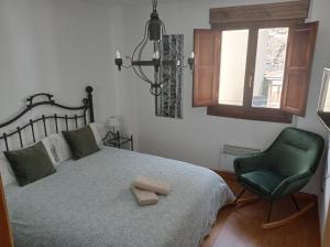 Postel nebo postele na pokoji v ubytování Apartamento Albareda
