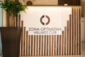 Certifikát, hodnocení, plakát nebo jiný dokument vystavený v ubytování Zona Optimizma accommodation & SPA