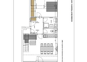 Půdorys ubytování Apartmán O18 - Kleč