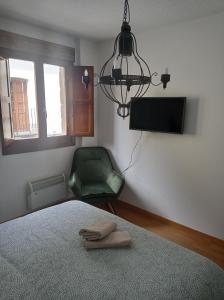 Postel nebo postele na pokoji v ubytování Apartamento Albareda + 16 fotografií