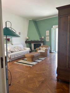 Posezení v ubytování Casa panoramica del Xll secolo