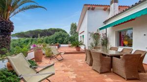 Χώρος καθιστικού στο Villa Susy al mare