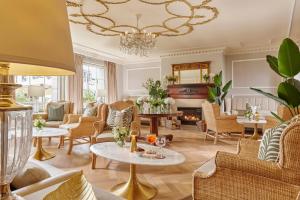 Istumisnurk majutusasutuses Killarney Royal Townhouse