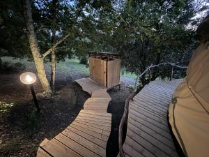 Zahrada ubytování Agriturismo Pereti