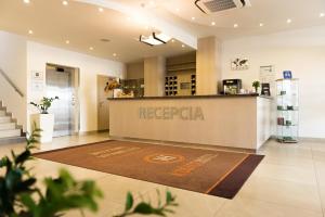 Vstupní hala nebo recepce v ubytování Košice Hotel