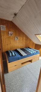 Krevet ili kreveti u jedinici u objektu Haus am Finowkanal