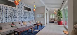 Khu vực ghế ngồi tại Willa Gowidlina