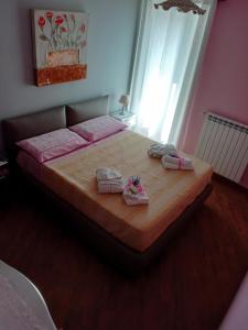 Voodi või voodid majutusasutuse B&B A TAVERNA toas