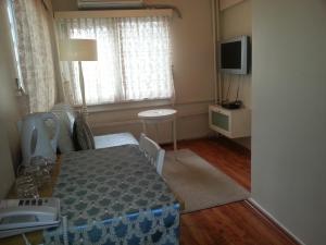 TV a/nebo společenská místnost v ubytování Hotel Taksim Home