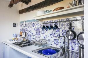 Kjøkken eller kjøkkenkrok på Casal Sirio