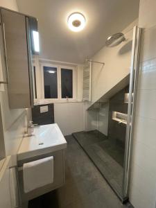 Koupelna v ubytování Ferienwohnung MaRe