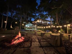 Zahrada ubytování Xcape Resort Taman Negara