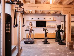 Fitness centrum a/nebo fitness zařízení v ubytování TAUROA G'Schlössl Murtal