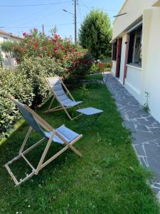 Vonkajšia záhrada v ubytovaní Studio Chic & Garden - Parking - Wifi - TV