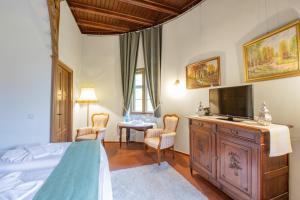 Ένα ή περισσότερα κρεβάτια σε δωμάτιο στο Hotel Jagdschloss Letzlingen +57 φωτογραφίες
