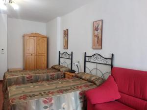 Postel nebo postele na pokoji v ubytování Hotel Condado de Miranda
