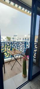 Balkón nebo terasa v ubytování Appartement costa mar martil