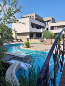 Bazén v ubytování Complex Casa Ani nebo v jeho okolí