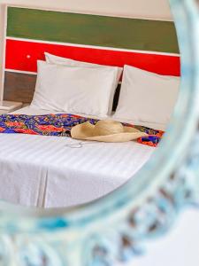Ein Bett oder Betten in einem Zimmer der Unterkunft Abelia Otel