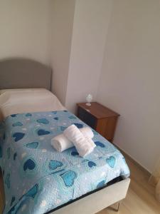 Postel nebo postele na pokoji v ubytování Cuore Verde del Cilento