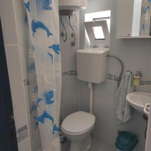 Koupelna v ubytování Guesthouse Bogdanovic