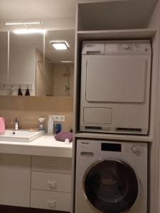 Kuhinja oz. manjša kuhinja v nastanitvi Ferienwohnung in Schwarzach Vorarlberg