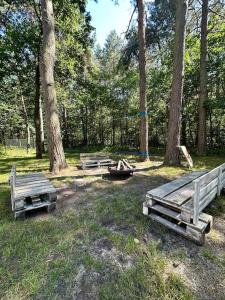 Afbeelding uit fotogalerij van Domek nad jeziorem - Białka in Białka