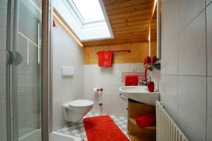 Vannituba majutusasutuses Ferienwohnung Amann
