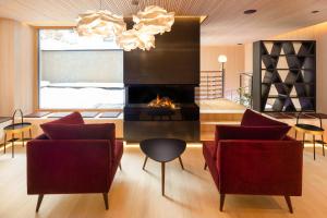 Posezení v ubytování Hotel Goldener Adler - im Sommer Silvretta Card Premium inkludiert