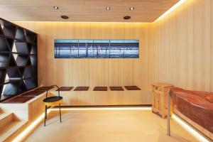 Posezení v ubytování Hotel Goldener Adler - im Sommer Silvretta Card Premium inkludiert