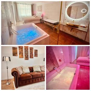 Postel nebo postele na pokoji v ubytování La Vie - Apartmány