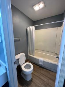 Koupelna v ubytování Studio Suites