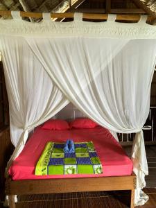 Gibran guest house客房内的一张或多张床位