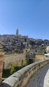 Nespecifikovaný výhled na destinaci Matera nebo výhled na město při pohledu z bed and breakfast