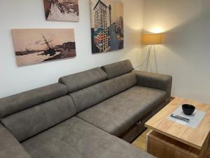 Posezení v ubytování luxury Pool Apartment Jagodina