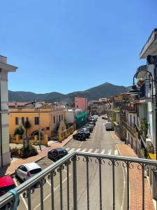 En balkon eller terrasse på Affittacamere Agorà