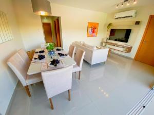 Posezení v ubytování Apart-Hotel de Lujo en Eje Corporativo de Asunción! 2 y 3 habitaciones