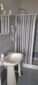 Koupelna v ubytování B&B Don Orlando