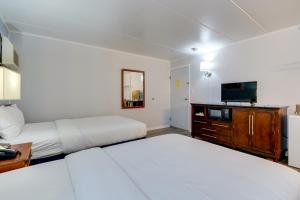 Rideau Oceanfront Motel客房内的一张或多张床位