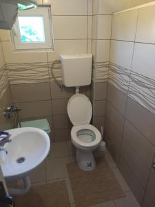 Koupelna v ubytování Rada smeštaj