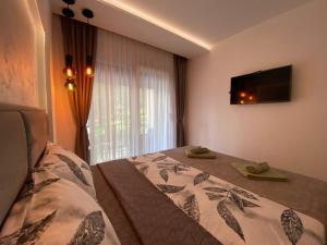 Postel nebo postele na pokoji v ubytování Soul Apartment Vrnjačka Banja