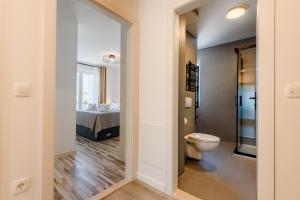Koupelna v ubytování Apartman Vista Metković + 17 fotografií